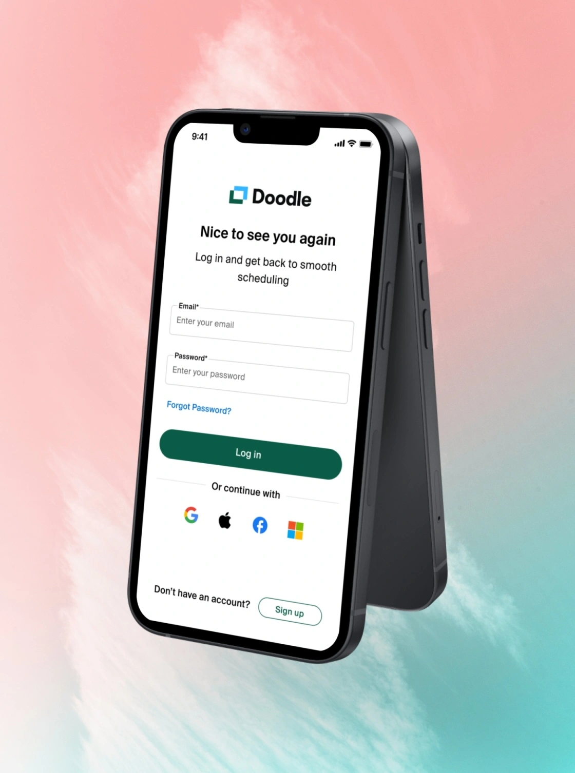 Doodle Mobile app design